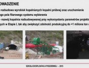 Underground deposit exploitation – Project Bontang
