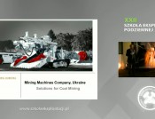 Mining Machines Company, Ukraine. Solutions for Coal Mining