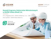 Rozwój Programu Doktoratów Wdrożeniowych w KGHM Polska Miedź SA