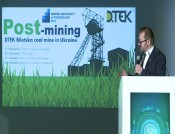 Post-mining of DTEK Biletska coal mine in Ukraine